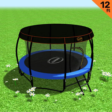 Kahuna Trampoline 12 ft  Roof - Blue